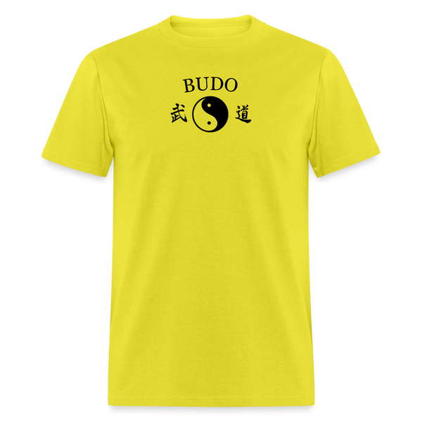 Budo Yin and Yang Men's T-Shirt - yellow