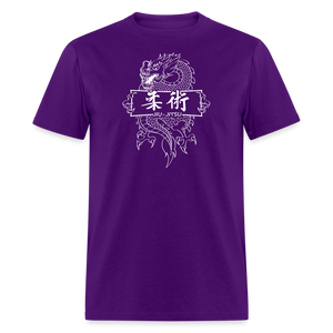 Dragon Jiu-Jitsu Men's T-Shirt - purple