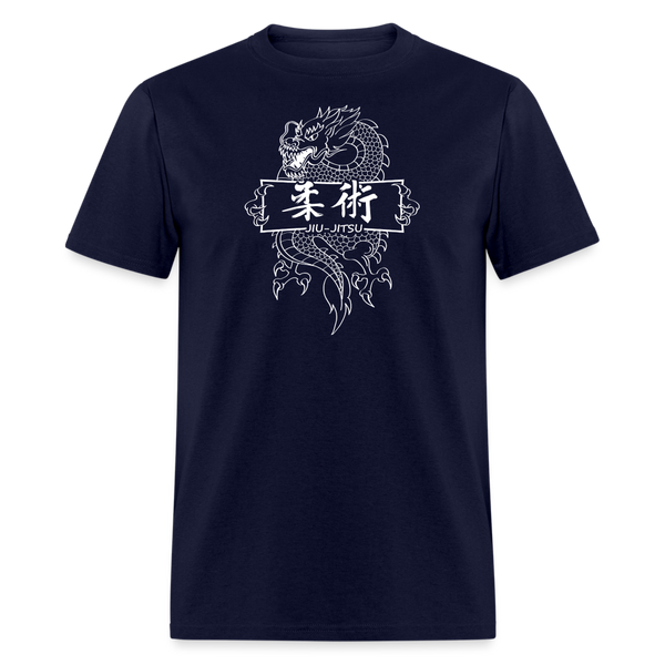 Dragon Jiu-Jitsu Men's T-Shirt - navy