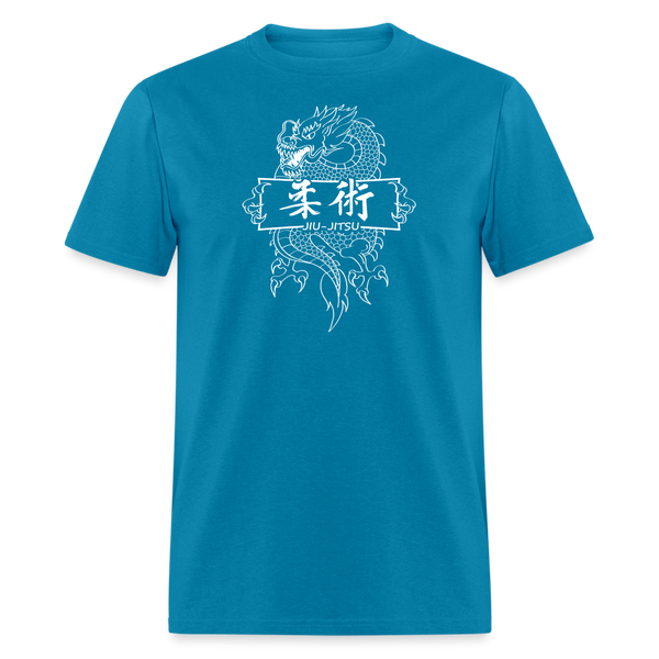 Dragon Jiu-Jitsu Men's T-Shirt - turquoise