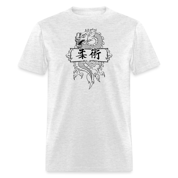 Dragon Jiu-Jitsu Men's T-Shirt - light heather gray