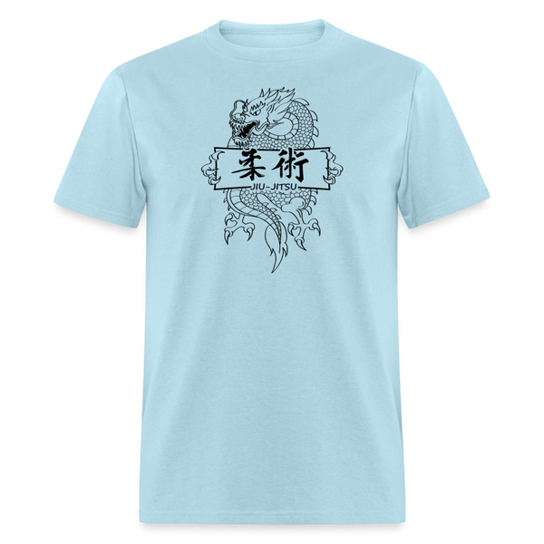 Dragon Jiu-Jitsu Men's T-Shirt - powder blue