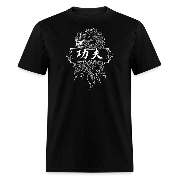 Dragon Kung Fu Men's T-Shirt - black