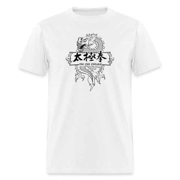 Dragon Tai Chi Chuan Men's T-Shirt - white
