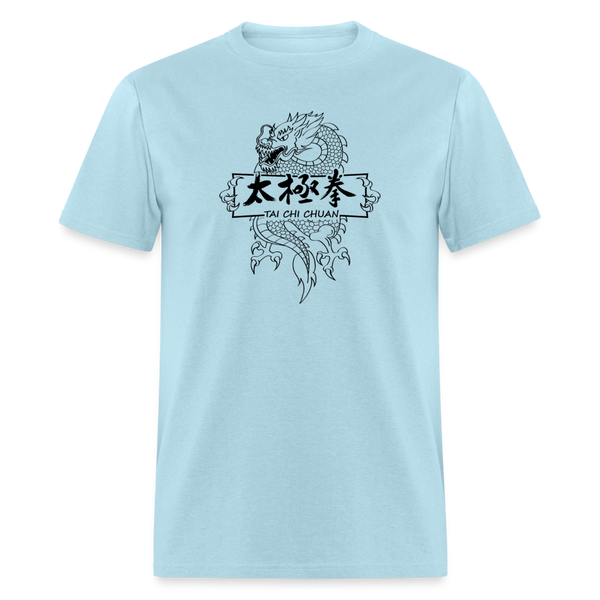 Dragon Tai Chi Chuan Men's T-Shirt - powder blue