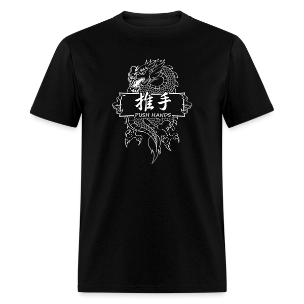 Dragon Push Hands Men's T-Shirt - black
