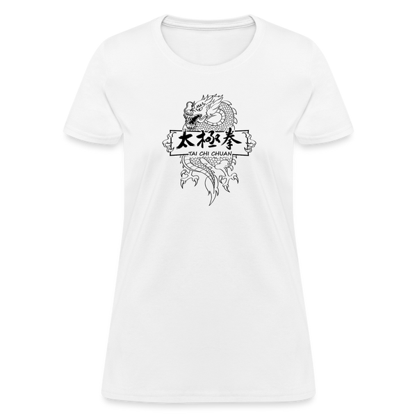 Dragon Tai Chi Women's T-Shirt - white