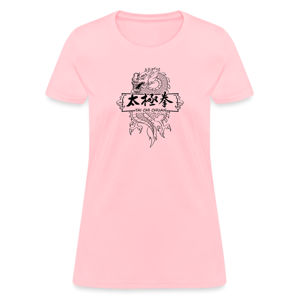 Dragon Tai Chi Women's T-Shirt - pink