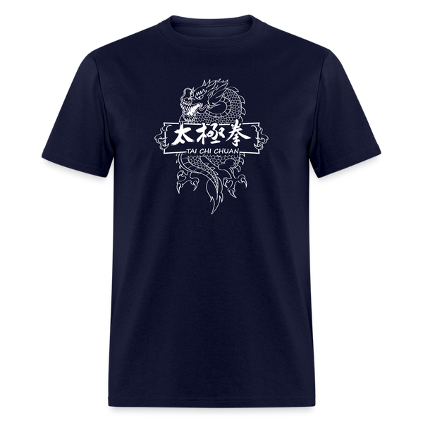 Dragon Tai Chi Chuan Men's T-Shirt - navy