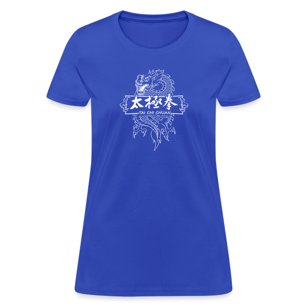 Dragon Tai Chi Chuan Women's T-Shirt - royal blue