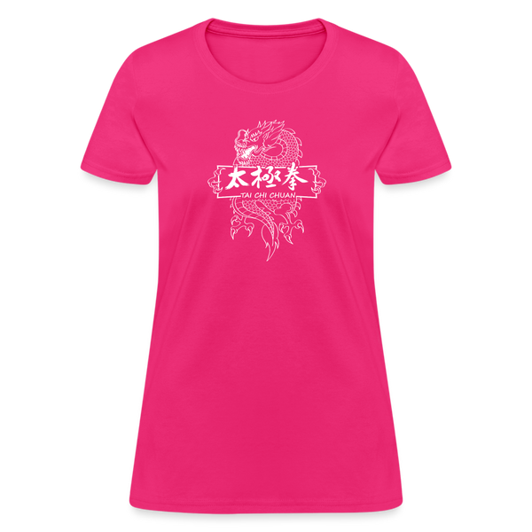 Dragon Tai Chi Chuan Women's T-Shirt - fuchsia