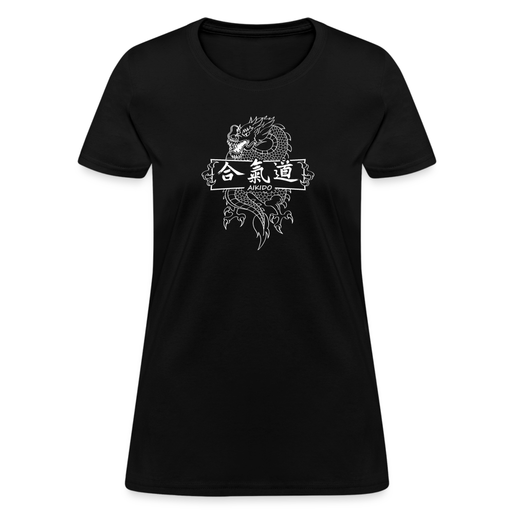 Dragon Aikido Women's T-Shirt - black