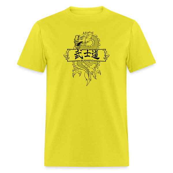 Dragon Bushido Men's T-Shirt - yellow