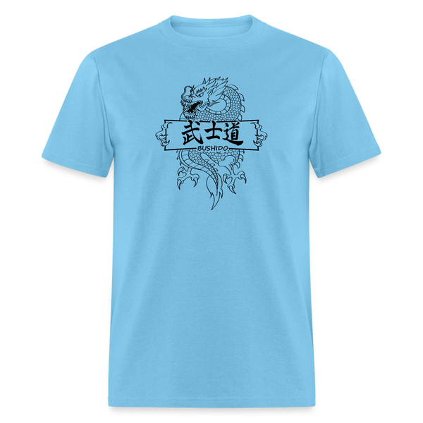Dragon Bushido Men's T-Shirt - aquatic blue