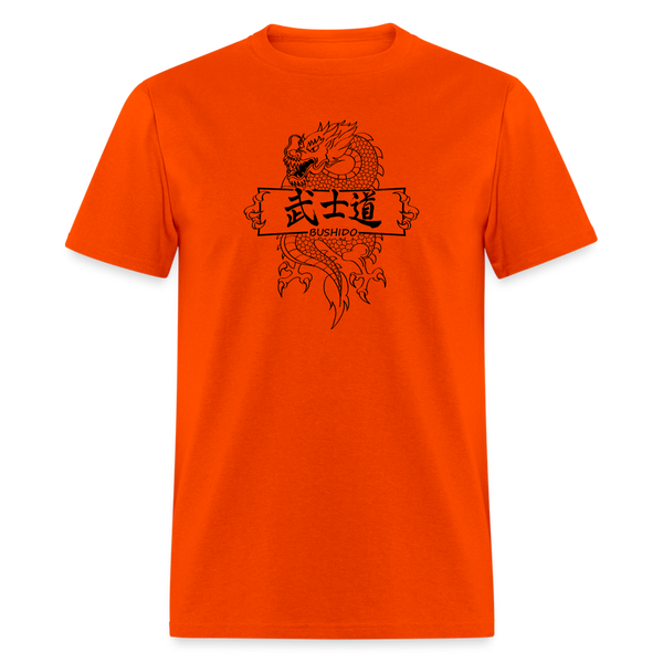 Dragon Bushido Men's T-Shirt - orange