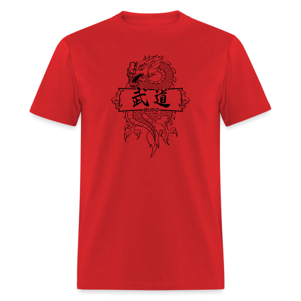 Dragon Budo Men's T-Shirt - red