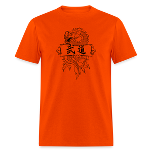 Dragon Budo Men's T-Shirt - orange
