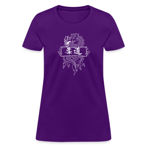 Dragon Judo Women's T-Shirt - purple
