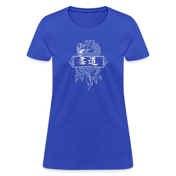 Dragon Judo Women's T-Shirt - royal blue