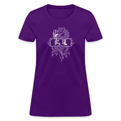 Dragon Budo Women's T-Shirt - purple