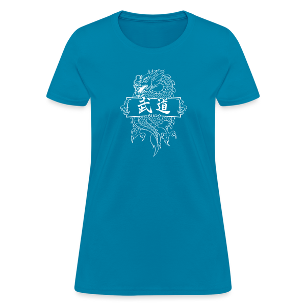 Dragon Budo Women's T-Shirt - turquoise