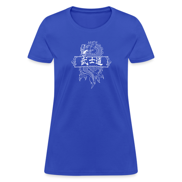 Dragon Bushido Women's T-Shirt - royal blue