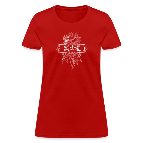 Dragon Bushido Women's T-Shirt - red
