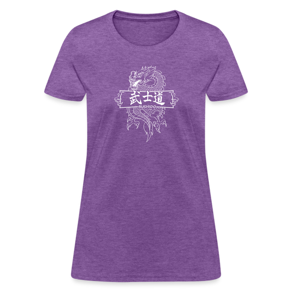 Dragon Bushido Women's T-Shirt - purple heather