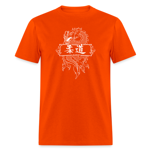 Dragon Judo Men's T-Shirt - orange