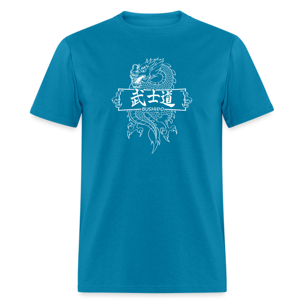 Dragon Bushido Men's T-Shirt - turquoise