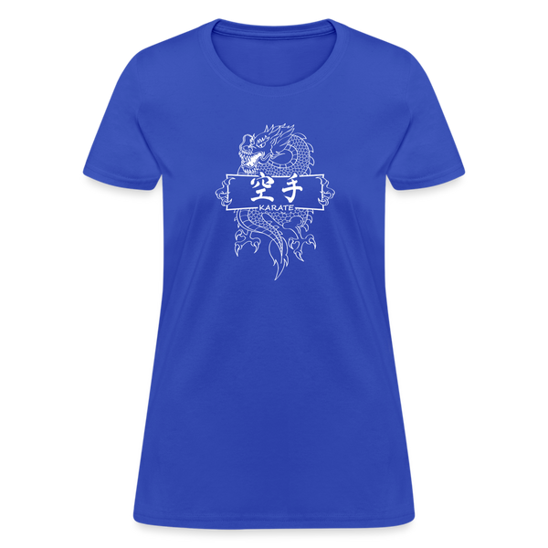 Dragon Karate Women's T-Shirt - royal blue