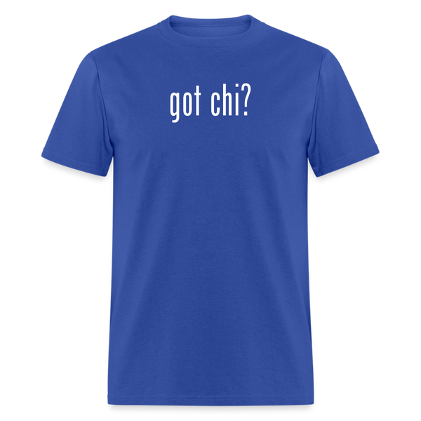 Got Chi? Men's T-Shirt - royal blue