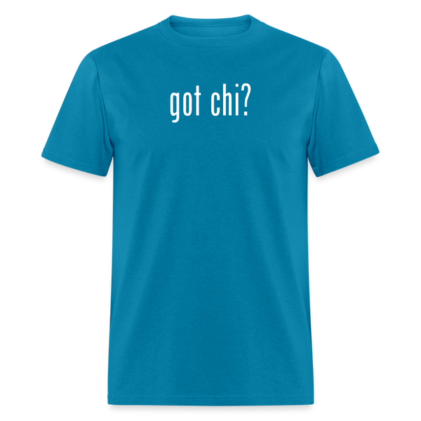 Got Chi? Men's T-Shirt - turquoise