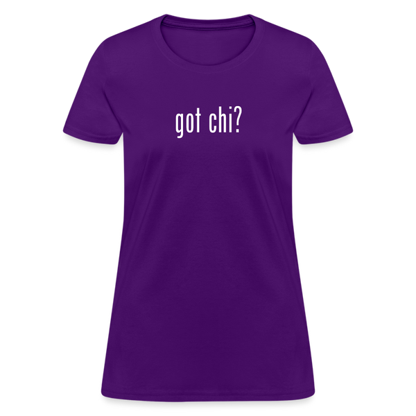 Got Chi? Women's T-Shirt - purple