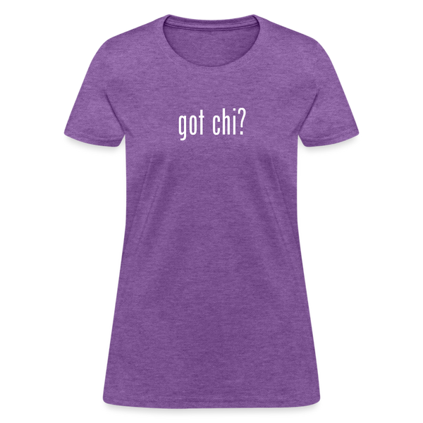 Got Chi? Women's T-Shirt - purple heather