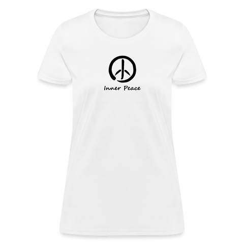 Inner Peace Women's T-Shirt - white