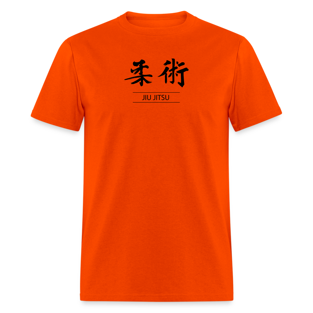 Jiu-Jitsu Kanji Men's T-Shirt - orange