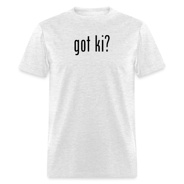 Got Ki? Men's T-Shirt - light heather gray