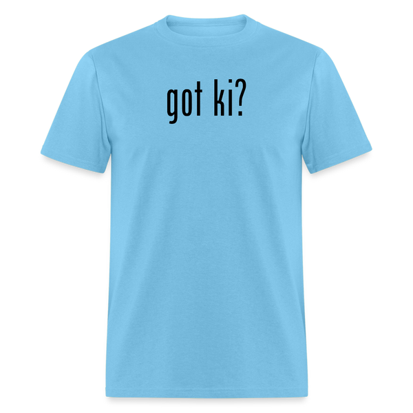 Got Ki? Men's T-Shirt - aquatic blue