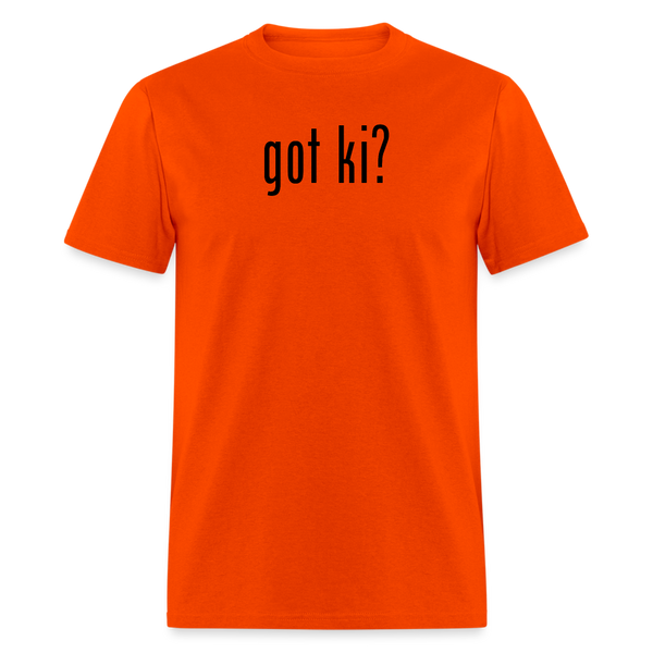 Got Ki? Men's T-Shirt - orange