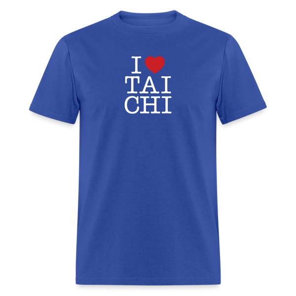 I Love Tai Chi Men's T-Shirt - royal blue
