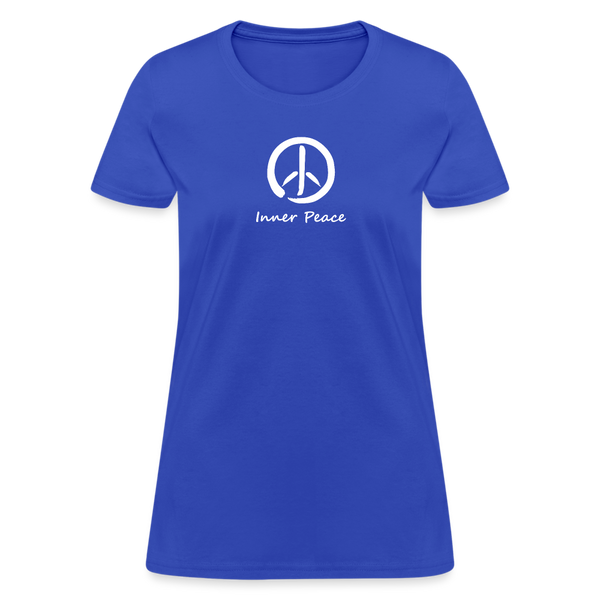 Inner Peace Women's T-Shirt - royal blue