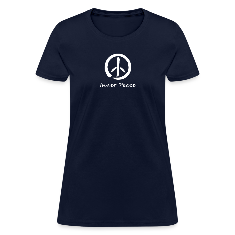 Inner Peace Women's T-Shirt - navy