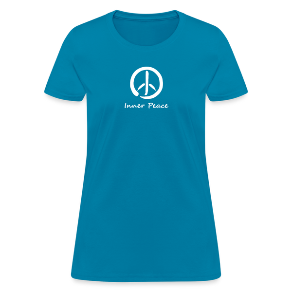 Inner Peace Women's T-Shirt - turquoise