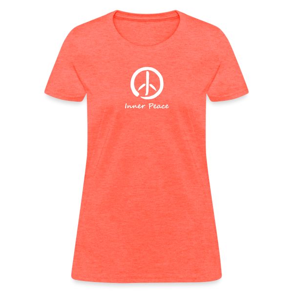 Inner Peace Women's T-Shirt - heather coral