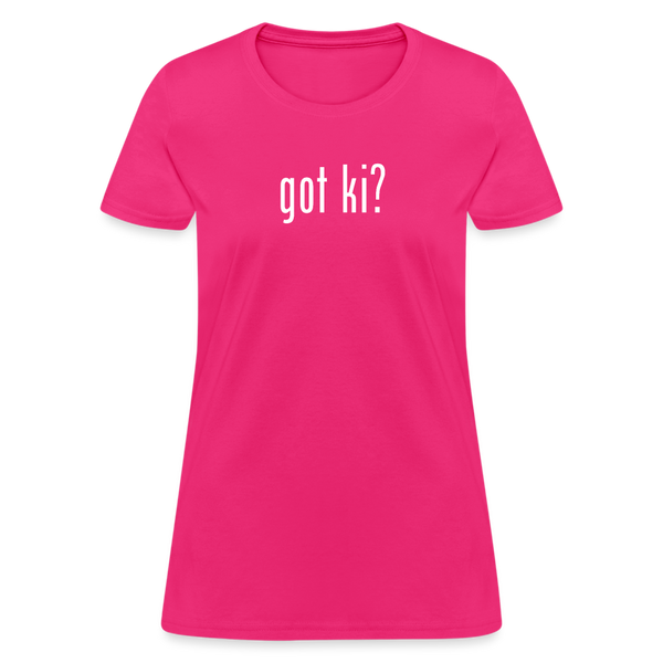 Got Ki? Women's T-Shirt - fuchsia