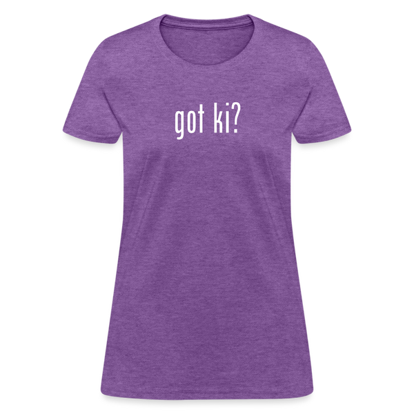 Got Ki? Women's T-Shirt - purple heather