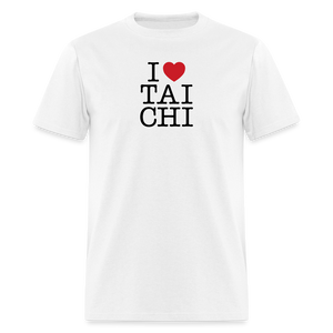 I Love Tai Chi Men's T-Shirt - white