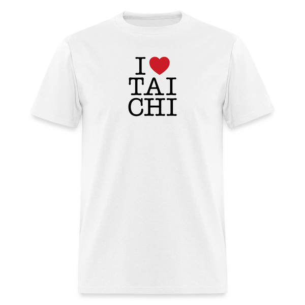 I Love Tai Chi Men's T-Shirt - white
