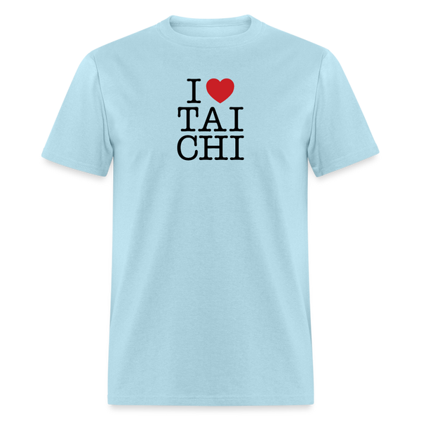 I Love Tai Chi Men's T-Shirt - powder blue